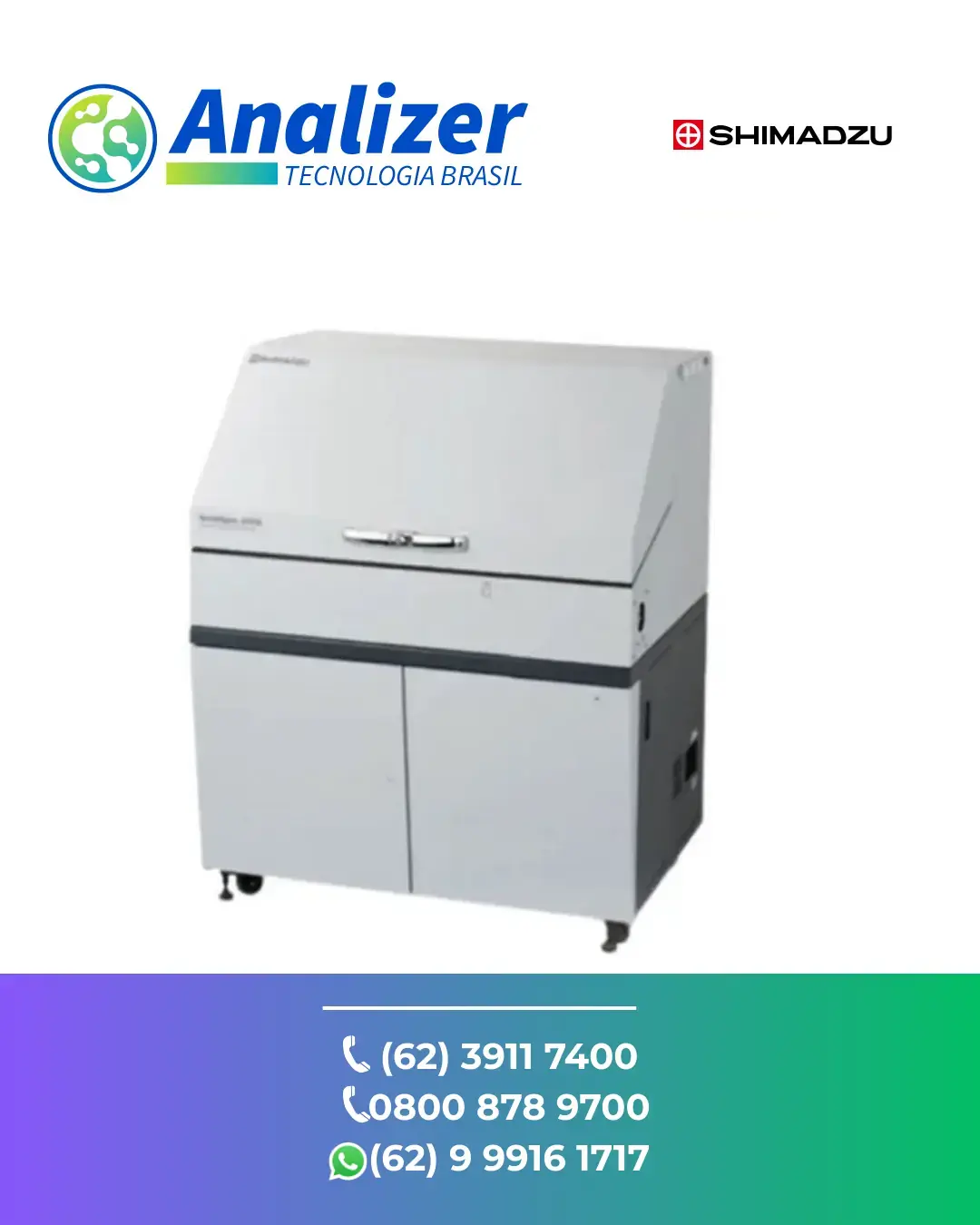 ASSISTÊNCIA TÉCNICA ESPECTROFOTOMETRO UV VIS SOLIDSPEC 3700I SHIMADZU BRASIL