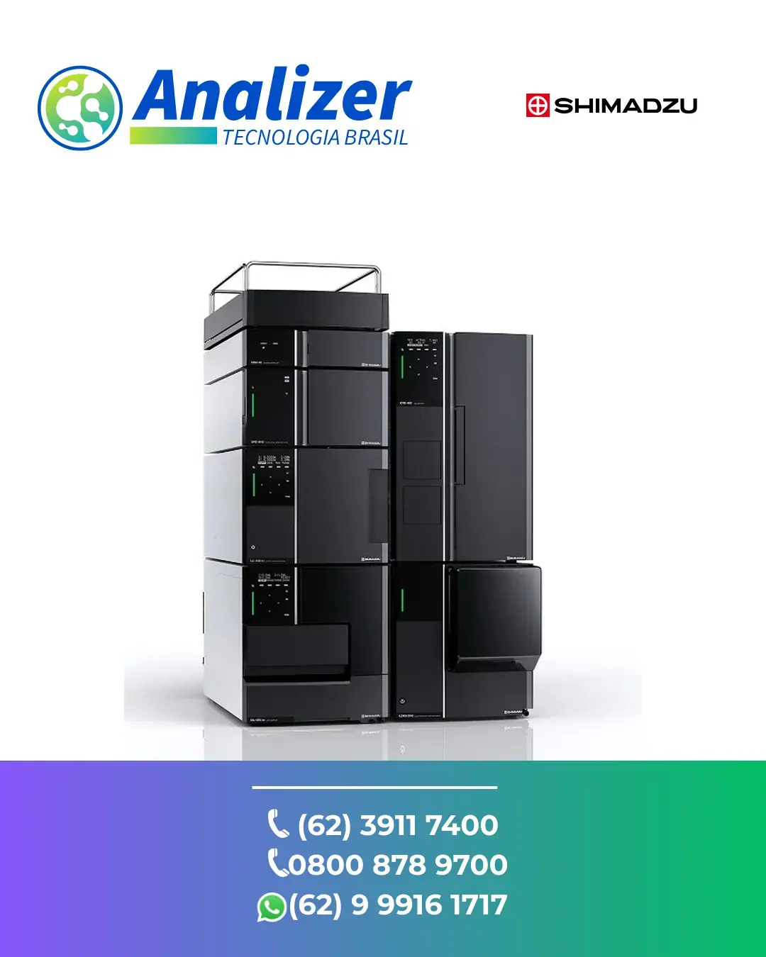 REPARO EM ESPECTROMETRO DE MASSAS LCMS 2050 SHIMADZU BRASIL