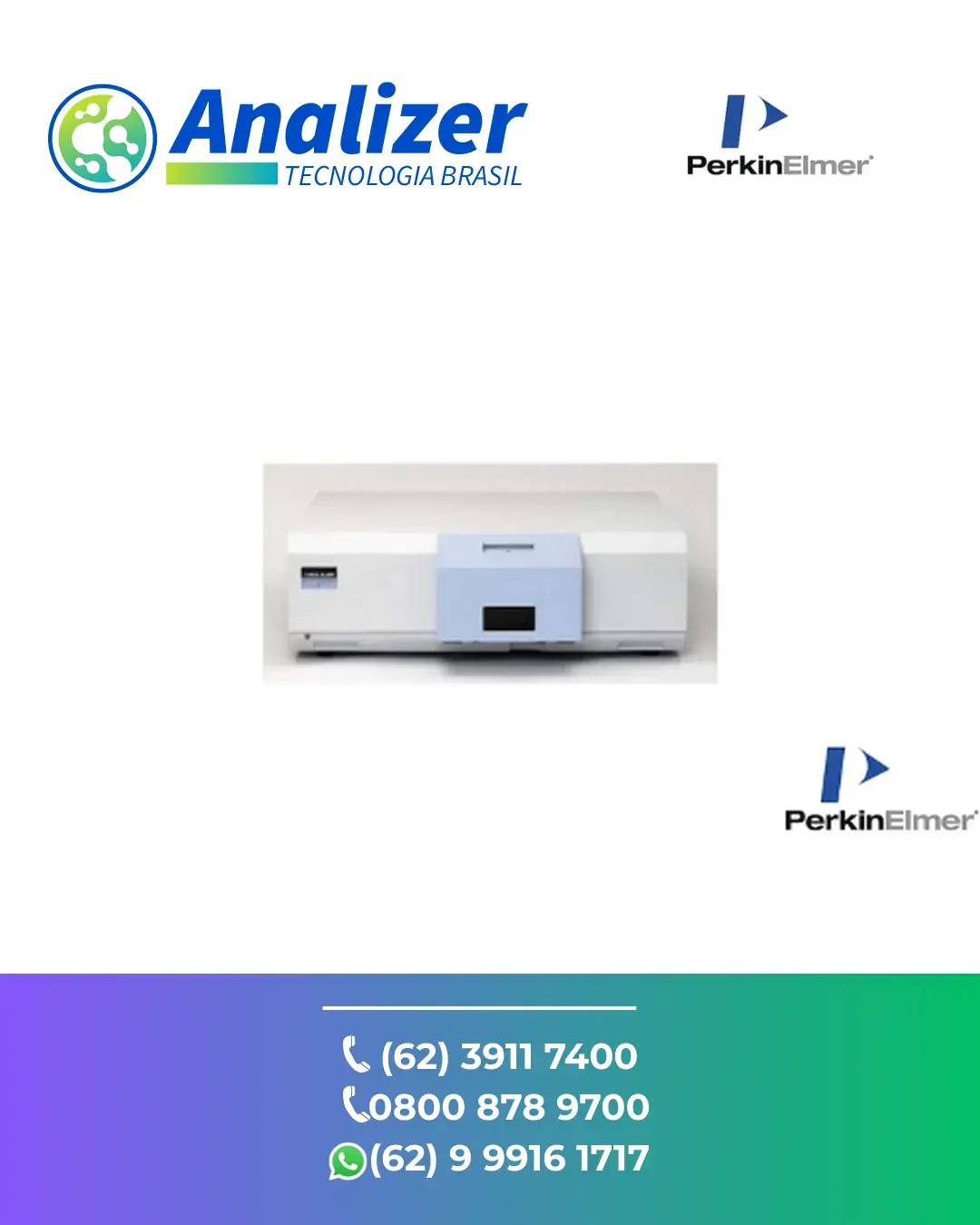 SERVIÇO CORRETIVO ESPECTROMETRO LS 50B PERKIN ELMER BRASIL