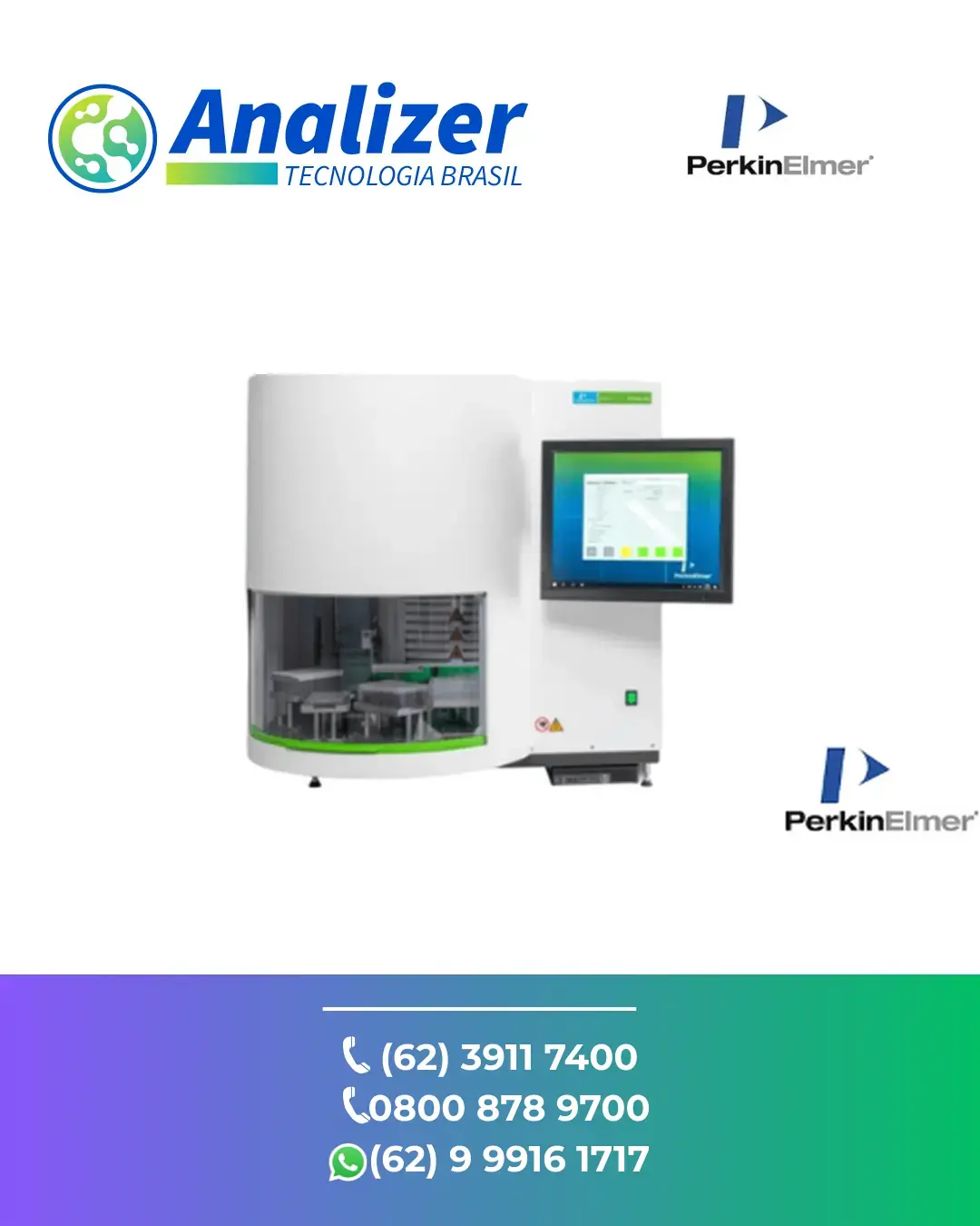 SERVIÇO CORRETIVO EXTRATOR DE ADN CHEMAGIC 360 D PERKIN ELMER BRASIL